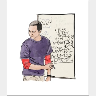 Sheldon Theory Posters and Art